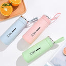Premium 400ml Glass Water Bottle -