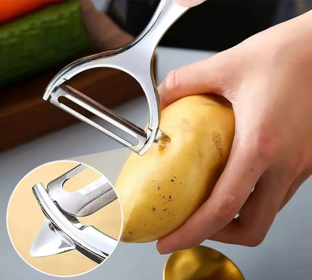 Premium Stainless Steel Vegetable Peeler Set |