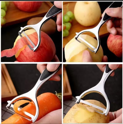 Premium Stainless Steel Vegetable Peeler Set |