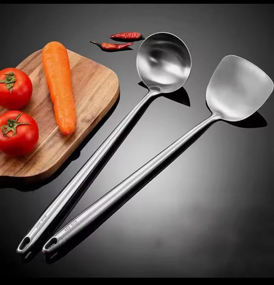 Premium Stainless Steel Kitchen Utensil Set – 4-Piece Cooking Tools