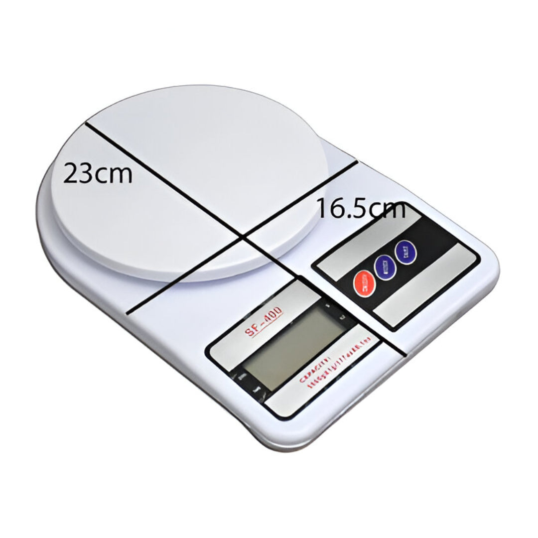 Precision Digital Kitchen Scale | Food Weight Grams & Pounds | Baking & Dieting Scale