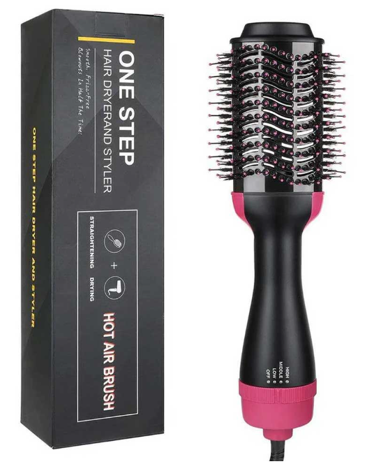 One-Step Hot Air Hair Dryer Brush | 3-in-1 Blow Dryer Straightener