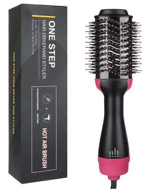 One-Step Hot Air Hair Dryer Brush | 3-in-1 Blow Dryer Straightener