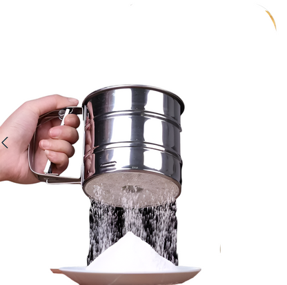 Professional Stainless Steel Handheld Flour Sifter