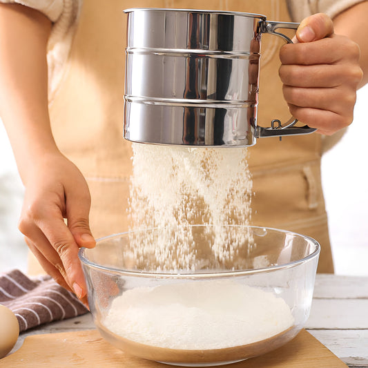 Professional Stainless Steel Handheld Flour Sifter
