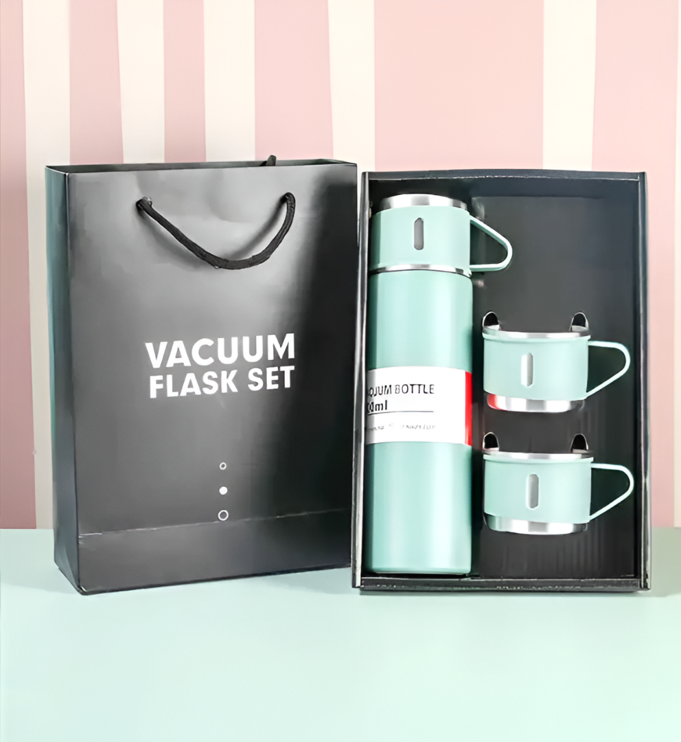 2-in-1 Dual-Use Vacuum Flask & Cup Set - 500ml