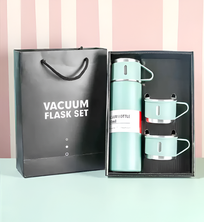2-in-1 Dual-Use Vacuum Flask & Cup Set - 500ml