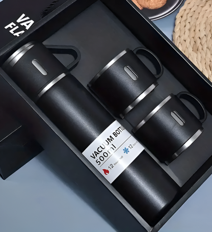 2-in-1 Dual-Use Vacuum Flask & Cup Set - 500ml