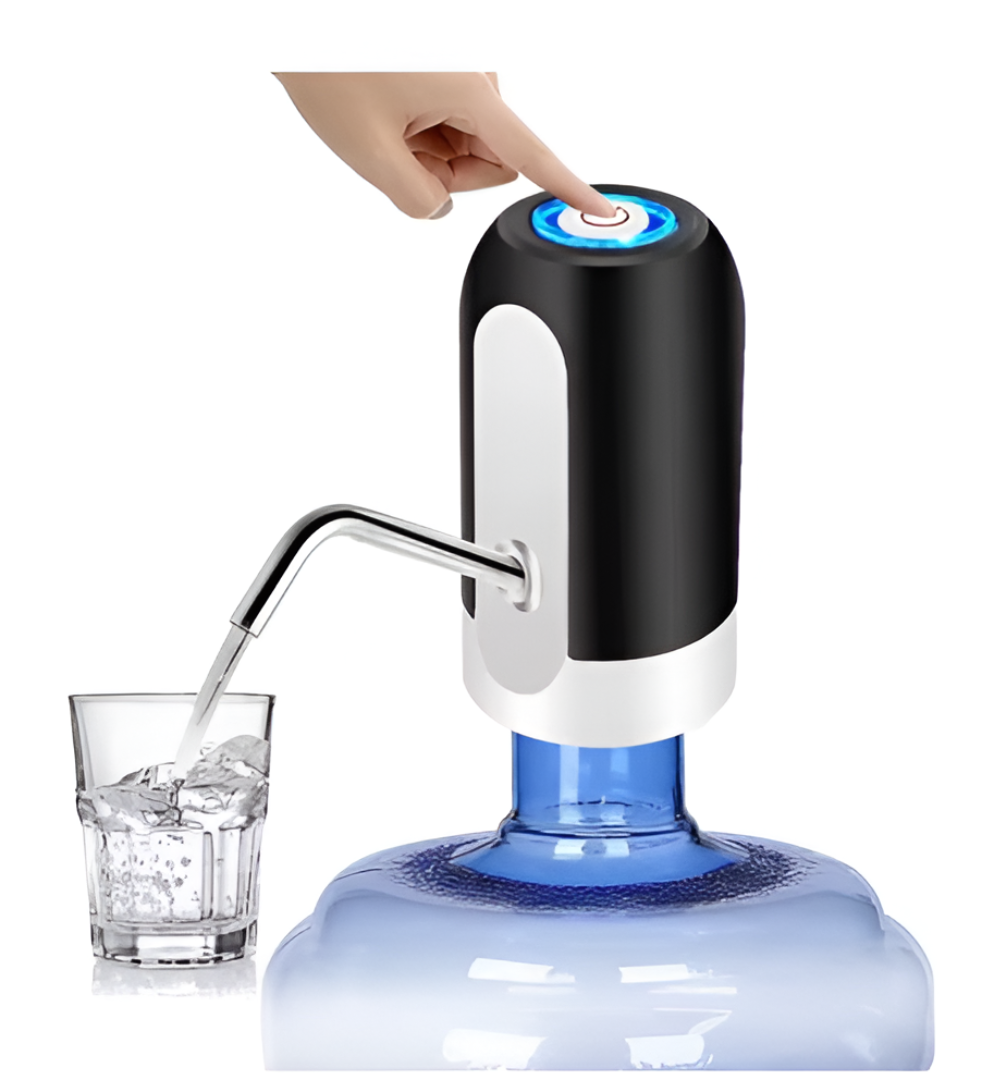 Effortless Electric Water Bottle Pump Dispenser | USB Rechargeable & Portable